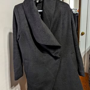 H&M cowl neck peacoat